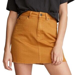 RVCA Denim Mini Skirt